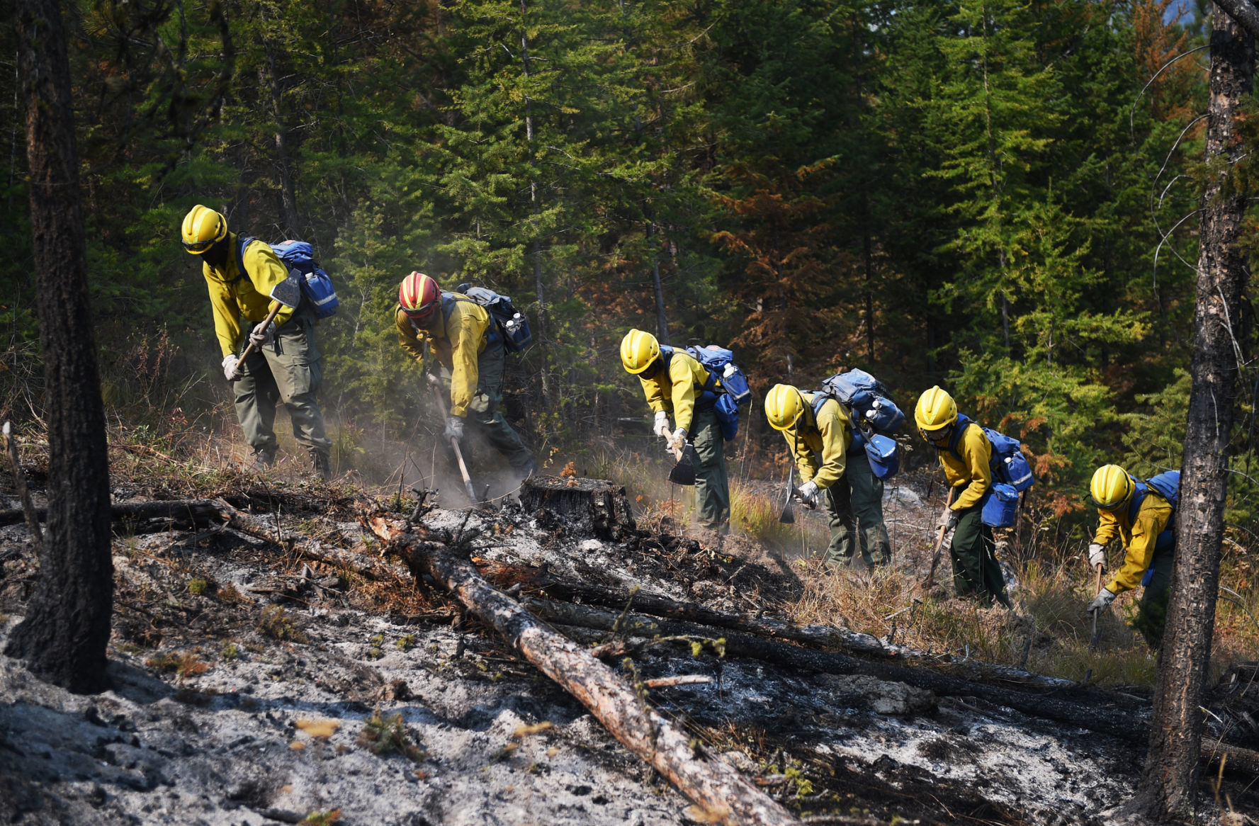 South African firefighters